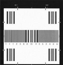 ITE高清晰度測試卡 ITE Inmega Cycle Chart