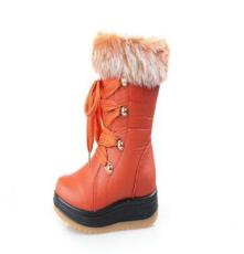 特卖45元 冬季新款女雪地靴牛筋底防滑保暖棉鞋厂家直销批发