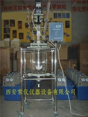 双层玻璃反应釜 双层反应釜厂家 玻璃反应釜价格