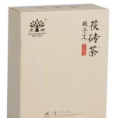 400g精装手筑茯砖 厂家直供安化黑茶黑树黑茶400g特级黑茶