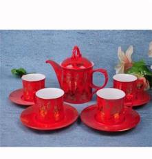 供应 中国红茶具 高档骨瓷 礼品红茶具套装 质量可靠 大量批发