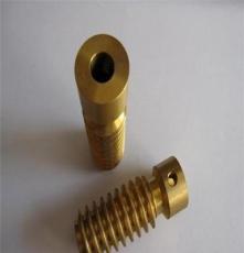 黄铜紧固连接件 黄铜空心定位螺丝 空心铜螺母 手拧滚花铜螺套