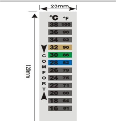 液晶变色卡 宏升变色 液晶温度计