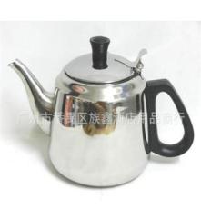 1L直身壶 电磁炉专用不锈钢茶壶 泡茶壶 水壶 平底壶带和无过滤网