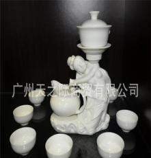 T00004 圣水之女 天之际白色骨瓷茶具 茶具套装