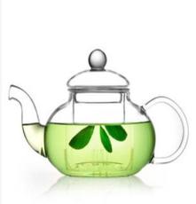 厂家批发 耐热玻璃茶壶 功夫茶具 带过滤内胆 清新花草茶壶