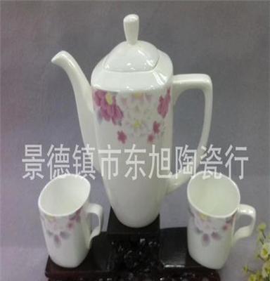 7头正宗骨瓷实用绿茶功夫茶具礼品套装 带手把茶杯 欢迎选购