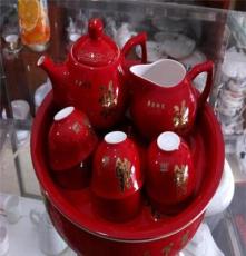 雷格骨质瓷-唐山茶具-功夫茶具-中国红瓷