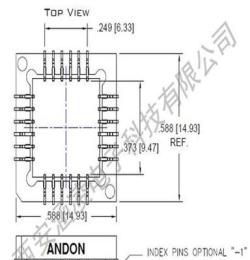 Digisensor MDS-02-0010F配套ANDON插座620-24B-