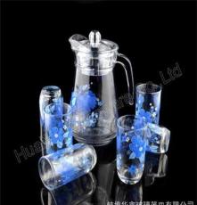年底厂家促销高品质玻璃水杯5件套