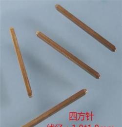 供應(yīng)鍍錫、鍍金四方針端子插針、規(guī)格齊全、各種材質(zhì)