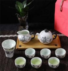 德化陶瓷茶具 雪花釉茶具 创意新品 高档礼盒套装 高级礼品茶具