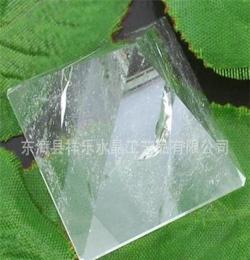 天然白水晶3-8cm金字塔擺件