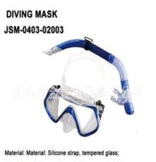 泳镜潜水镜带呼吸管/鼻罩 套装