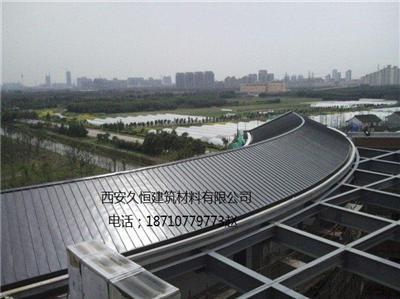 供应生产加工四川省宜宾市波高25铝镁锰矮立边金属屋面板YX25-330/430
