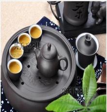 厂家直销紫砂茶具 礼品茶具套装 功夫茶具茶盘 TCR1496-2