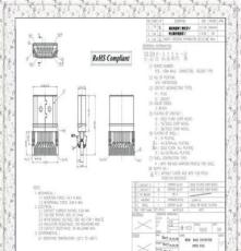 HDMI 19PIN公帶PCB板用于大線焊接