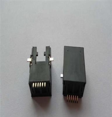 SMT RJ45 8P8C With Solder Pad水晶头母座接口网线插口