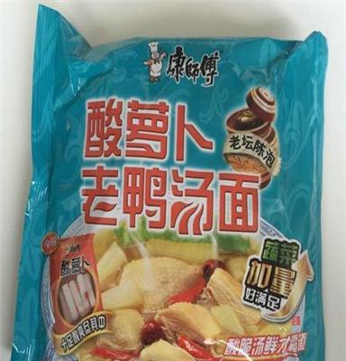 康师傅陈泡风云-酸萝卜老鸭汤面105g*24袋 19元