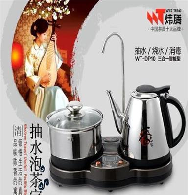 炜腾 WT-DP10 智能控温抽水电热茶炉 自动加水 烧水 消毒全功能