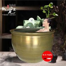 和天下陶瓷洗浴大缸 极乐汤洗浴大缸生产厂家 定做1.1米泡澡