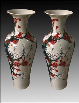 1.2米走廊陶瓷摆设，青花瓷花瓶，景德镇陶瓷花瓶