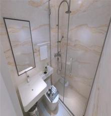 济南整体卫生间厂家生产，整体卫浴淋浴房定制安装