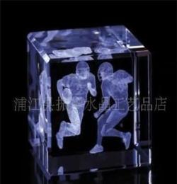 水晶方体内雕定制批发现货3D内雕激光内雕K9水晶方体