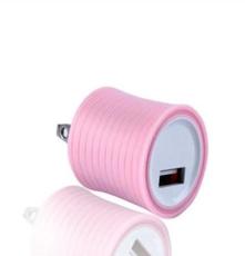 充电器厂家,同兴瑞科技供粉色系列tx-088手机充电器