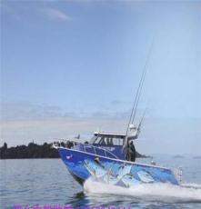 11.7米钓鱼快艇玻璃钢船艇 铝合金小型钓鱼船二手钓鱼艇