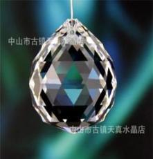厂家直销灯饰水晶挂件 40水晶球水晶挂件 K9玻璃球水晶挂件