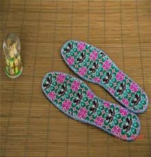田妈妈经十二道工序全手工制作的成双成对花样防滑除臭鞋垫