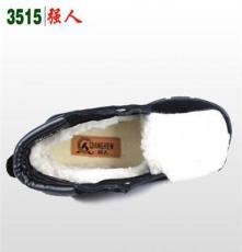 3515強(qiáng)人正品軍靴真皮羊毛棉靴BDW61225/6冬季保暖男棉鞋