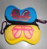厂家直销潜水料3d眼镜包 时尚太阳眼镜袋 sbr防水眼镜盒量大从优