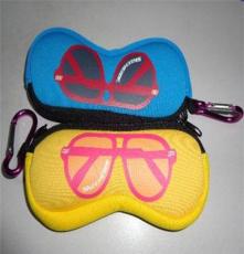 厂家直销潜水料3d眼镜包 时尚太阳眼镜袋 sbr防水眼镜盒量大从优