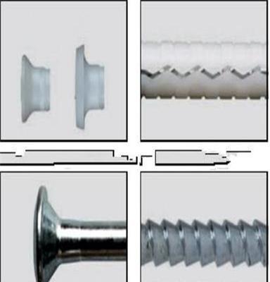 塑料管膨胀自攻螺丝钉 壁虎自攻螺丝钉