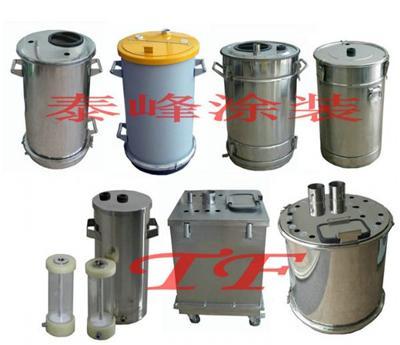 不同型号及规格的不锈钢粉末输送粉桶