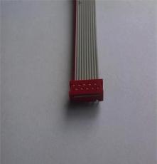 红色IDC母端/短脚2.54 10P灰排线5MM 可定做灰排线/彩排线-009