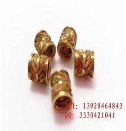 东莞自拍杆夹子铜螺母 塑料通用手拧铜螺母M345 车床生产厂家