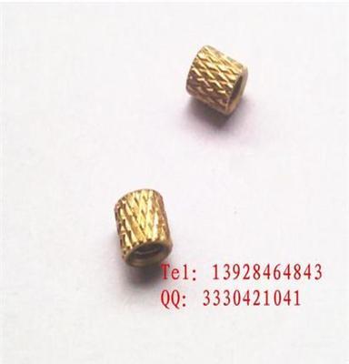 优质手机夹子直纹铜螺母 配件铜螺母M2M3M4M5 车床生产厂家