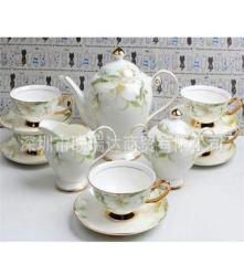 花色骨瓷茶具 厂家长期供应 高档创意骨瓷茶具