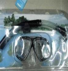 低价批发出售优质外贸潜水镜 呼吸管两件套游泳镜