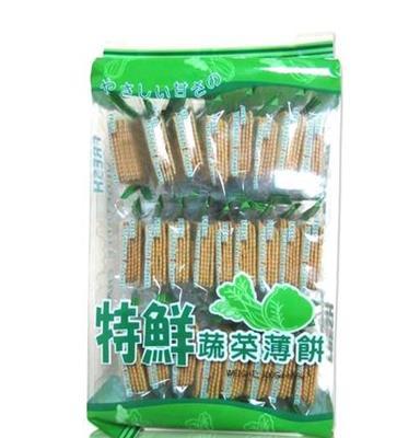 马来西亚进口饼干 特浓蔬菜薄饼 300克*12包 特鲜薄饼