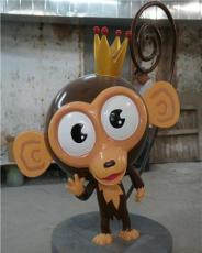 猴子年吉祥物雕塑 卡通吉吉国王猴子造型
