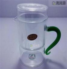 厂家直销耐高温玻璃器具 有把直筒泡茶壶 红茶杯 绿茶杯 花茶杯