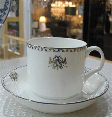 陶瓷咖啡杯套装 骨瓷下午茶 欧式 金凤凰 红茶杯 金边 秒杀