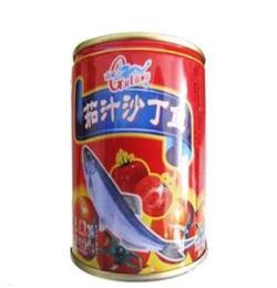 供应古龙食品- 茄汁沙丁鱼罐头 风味海鲜水产 独特秘制 240g