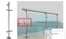 厂家批发 单板玻璃栏板立柱 不锈钢304护栏立柱(DY8129)