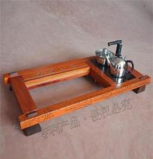 厂家供应 大道至简 红花梨 石头 茶盘 框架 电磁炉茶盘 组合茶盘