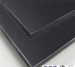 美国ACA工程装饰黑色镜面铝塑板可用阳极氧化铝板